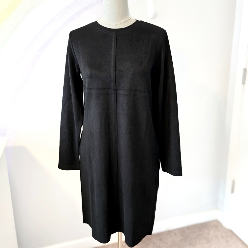 Joh | Small | Aurora Suede Round Neck with Pockets